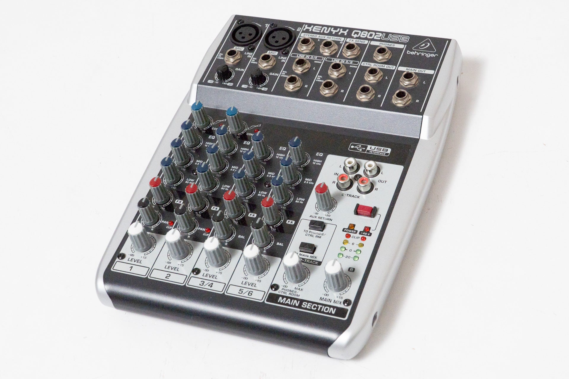 XY1 アンリミ 52枚 used】BEHRINGER / Xenyx Q802USB アナログミキサー【GIB Yokohama