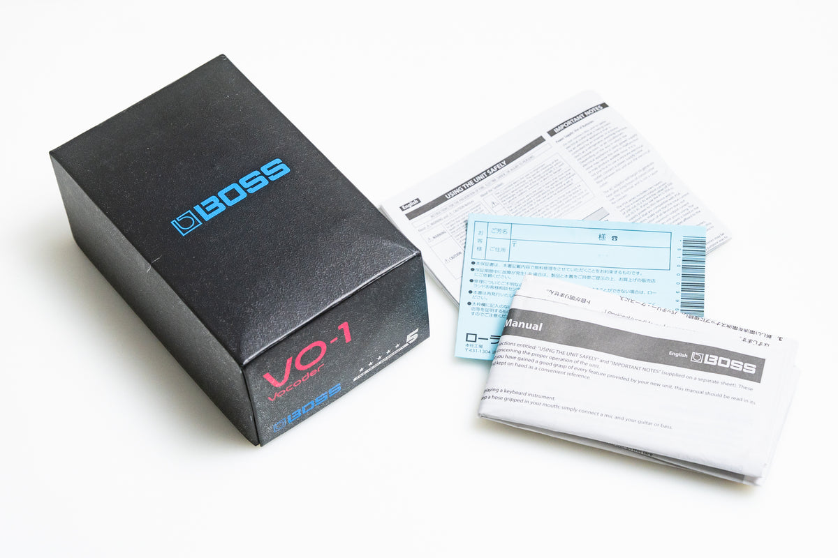 【used】BOSS / VO-1 Vocoder【GIB Yokohama】