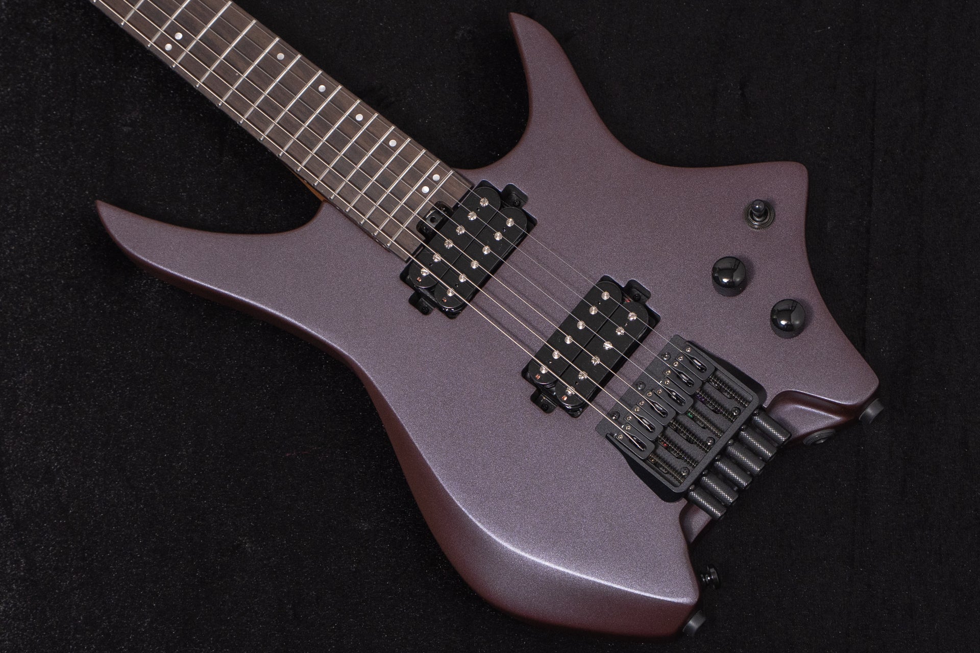 美品 HEX guitars N400 llic deep purple new】HEX Guitars / N400 Metallic Deep Purple – Bass Shop Geek IN Box