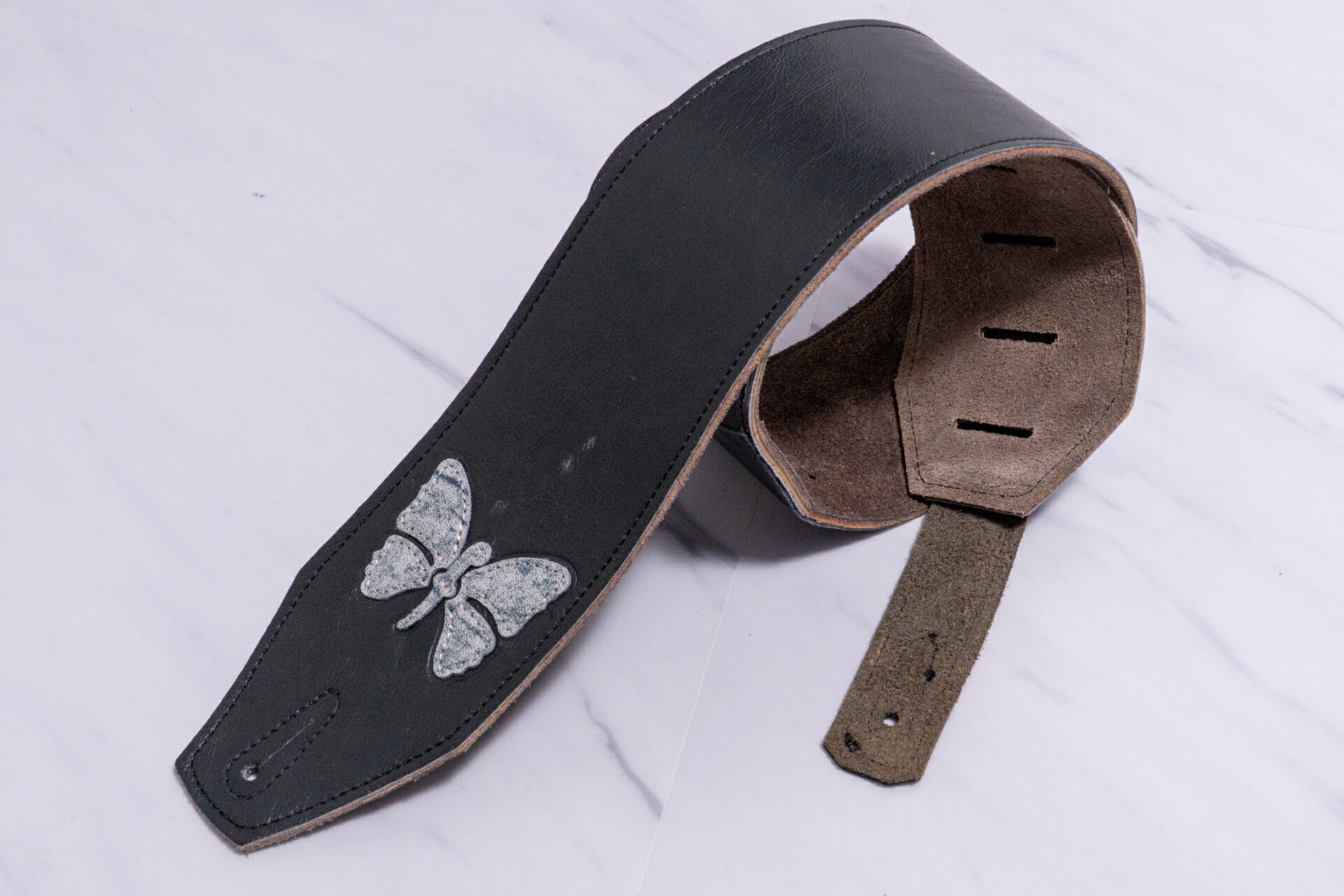 new】LK STRAPS / Fodera Black Strap #7-2 3.3inch【GIB Yokohama 