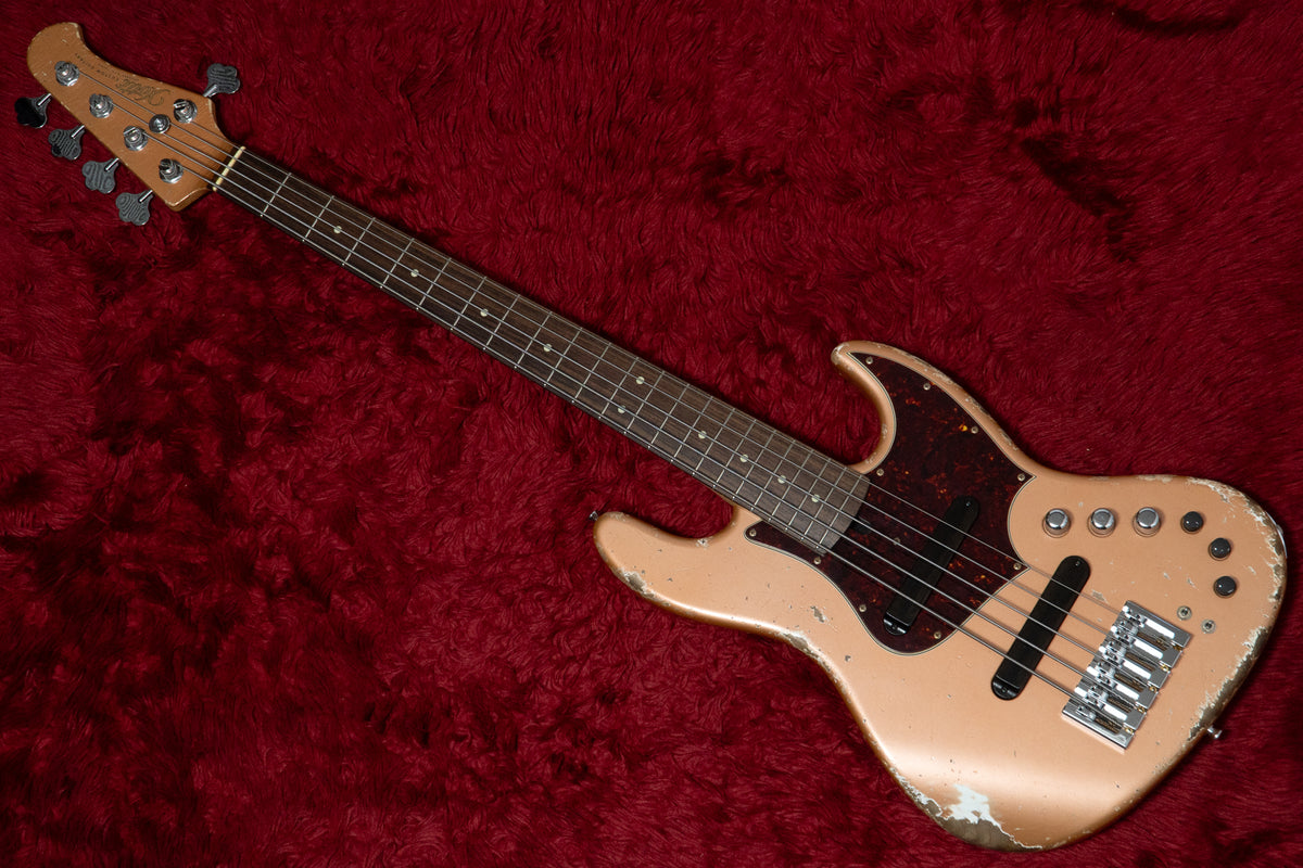ベース xotic xj-1t new】Xotic / XJ-1T 5st Copper Heavy Aged Alder / R / MH