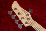 【new】Tatchi Bass / 5 Strings Jazz Alder / Maple BM 4.265kg #004【GIB Yokohama】