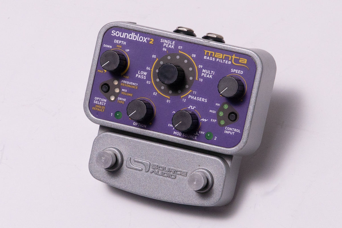 ベース Source Audio Manta Bass Filter Source Audio Manta Bass Filter Review - Premier Guitar