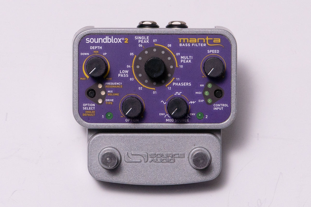 ベース SourceAudioSoundbloxBassEnvelope Filter Source Audio Soundblox Pro Bass Envelope Filter - What To