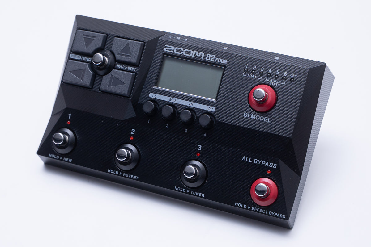 used】ZOOM / B2 Four【GIB Yokohama】 – Bass Shop Geek IN Box