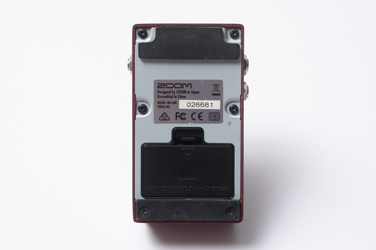 ZOOM MULTISTOMP MS-60B 箱・説明書付 MS-60B+Operation Manual