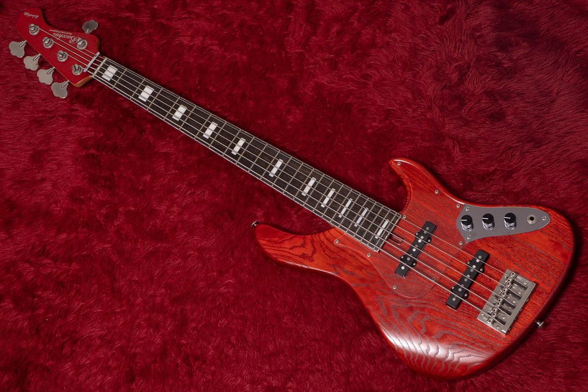 BACCHUS WL524DX-ASH RED/OIL 5弦ベース BACCHUS WL524DX-ASH RED/OIL 5弦ベース WL524DX-ASH RED/OIL