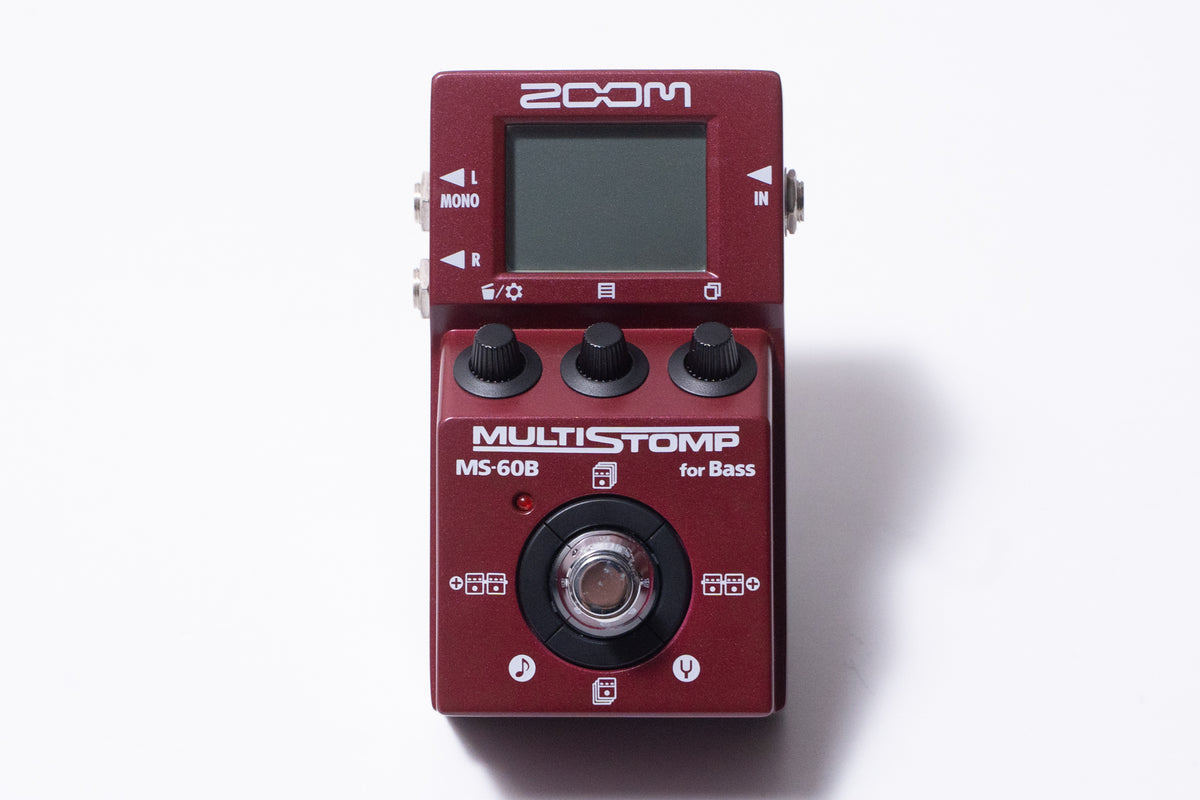 【わどのすけ様】ZOOM MULTI STOMP MS-60B for Bass MS-60B MultiStomp Bass Pedal | ZOOM