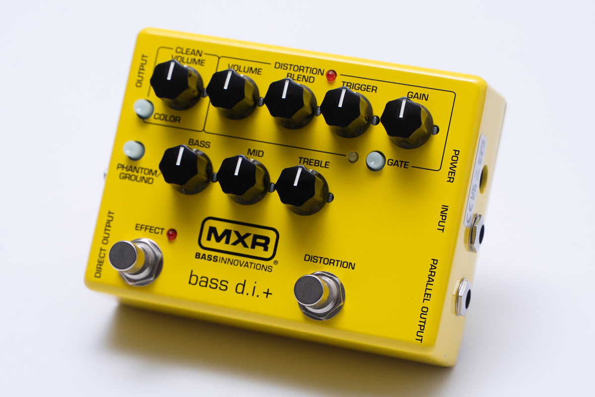 used】MXR / IKEBE ORIGINAL M80 Bass D.I. + Yellow【GIB