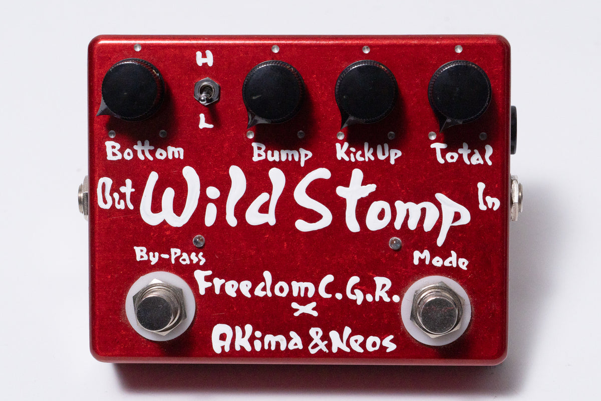ベース Freedom C.G.R Akima & Neos Wild Stomp used】Akima&Neos x F.C.G.R / Wild Stomp Limited Color “Red”【GIB