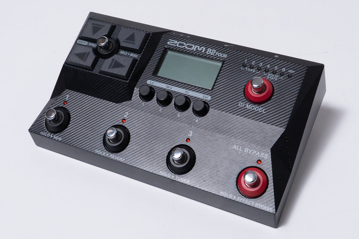 used】ZOOM / B2 Four【GIB Yokohama】 – Bass Shop Geek IN Box
