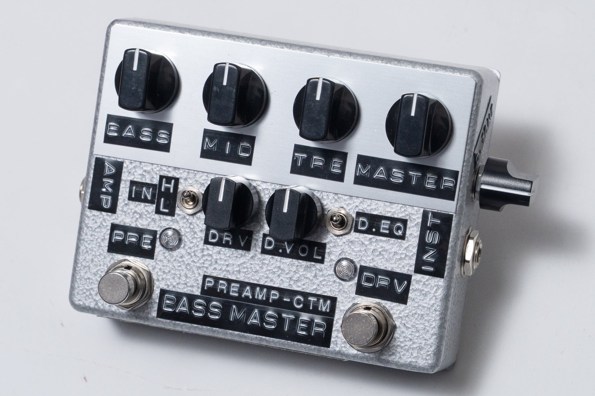 used】Shin's Music / Bass Master Preamp-Custom Silver Hammer【GIB