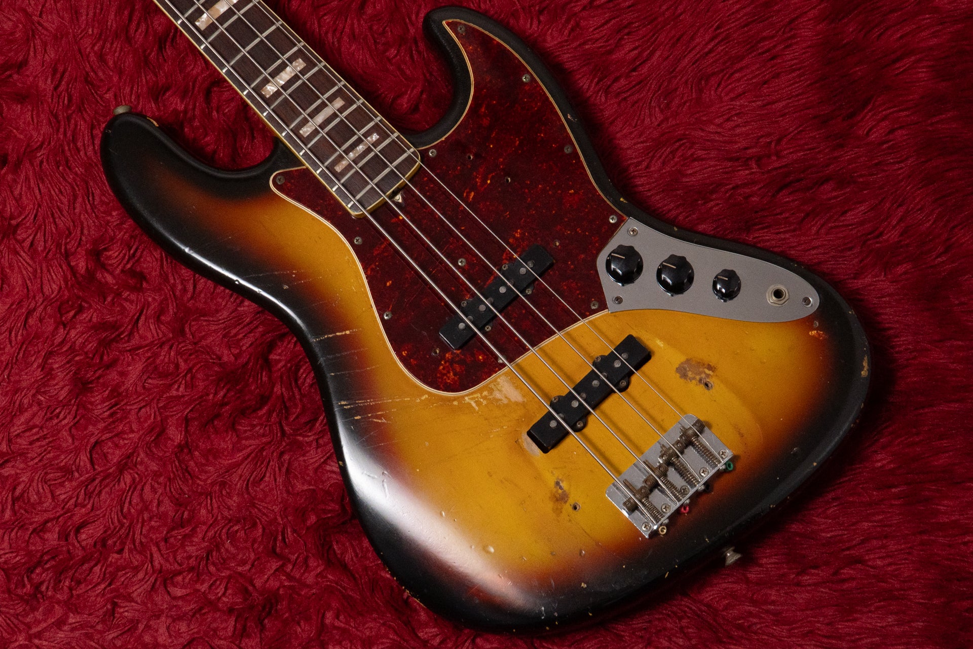 used】Fender / 1966-67 Jazz Bass 3TS 3.915kg #176301【GIB Yokohama