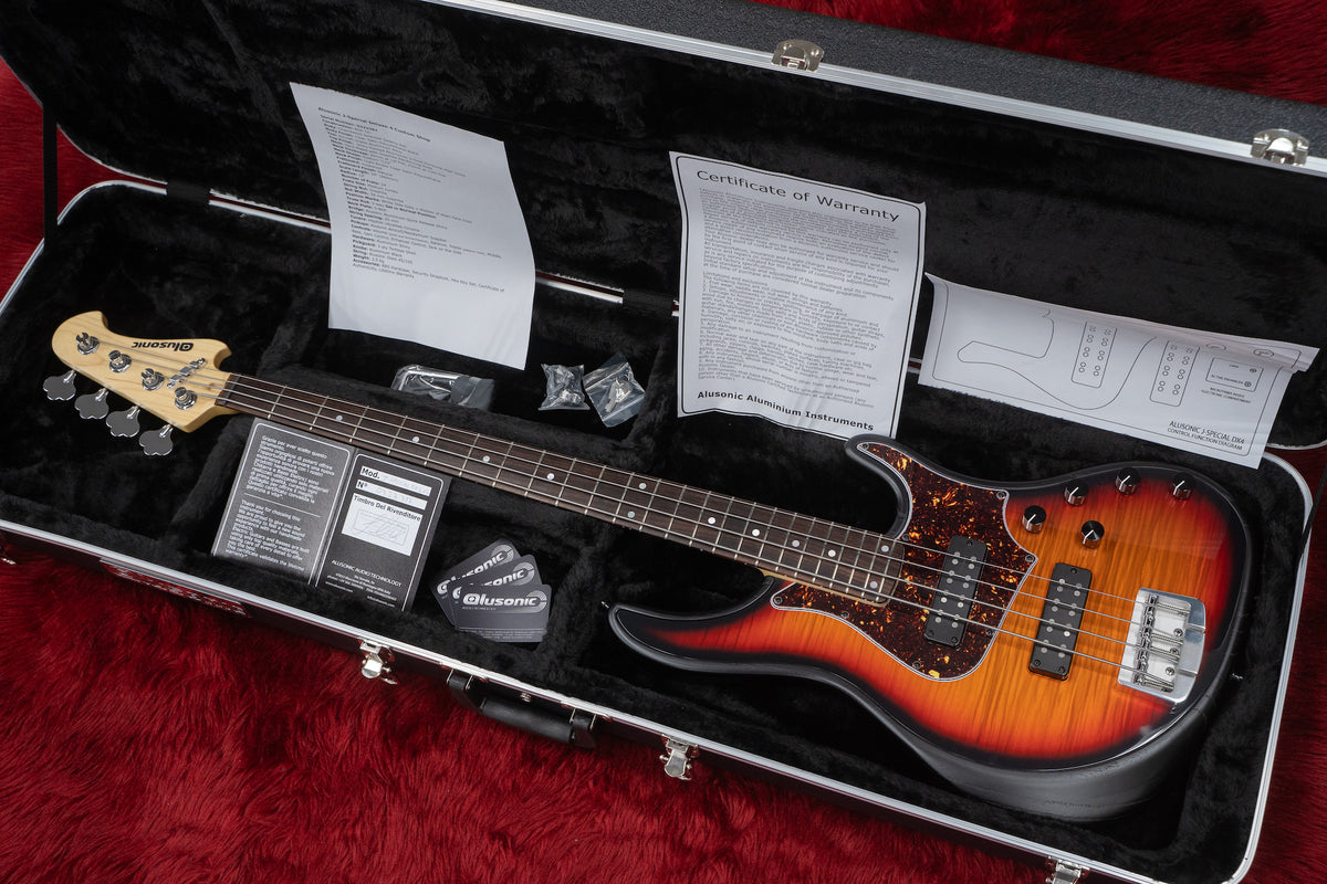 【new】Alusonic / J-Special 4 Sunburst #0323387 3.57kg【GIB Yokohama】