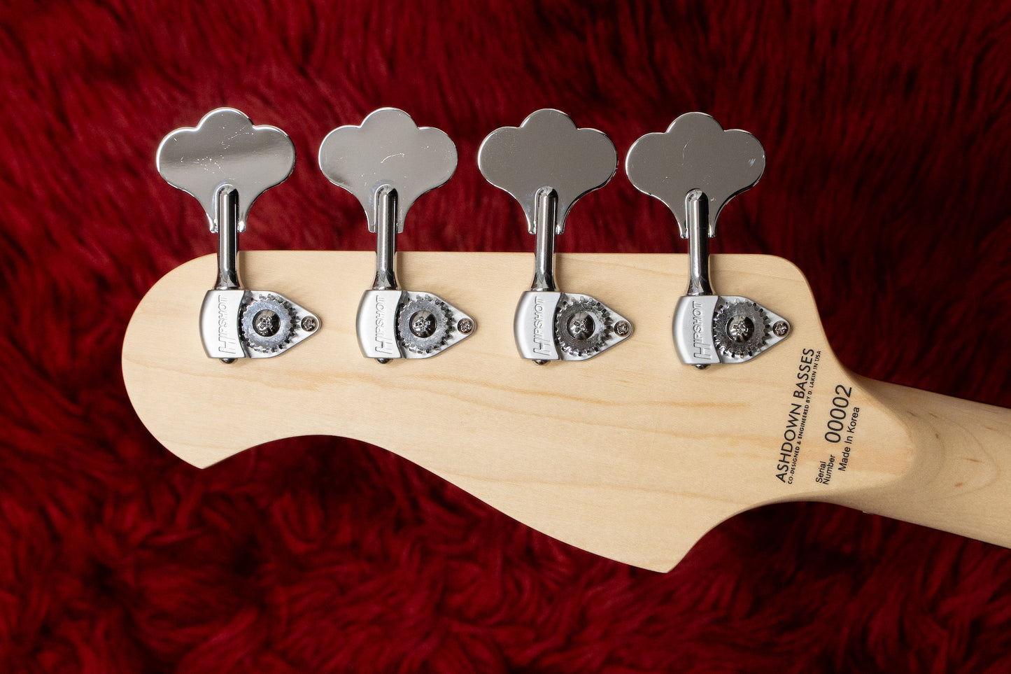 【outlet】Ashdown / Lowrider Bass Candy Apple Red #00002 4.215kg【GIB横浜】