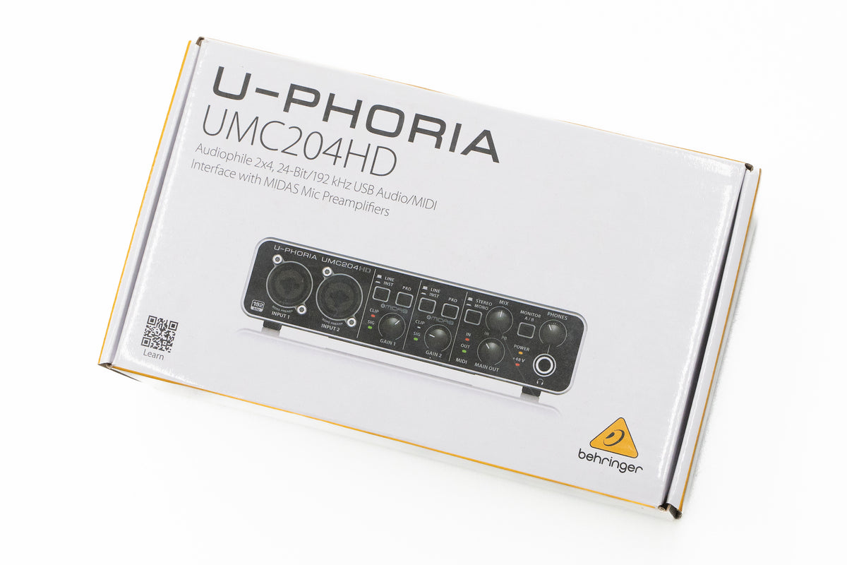 【used】BEHRINGER / UMC204HD U-PHORIA #S201102064BK0【GIB Yokohama】