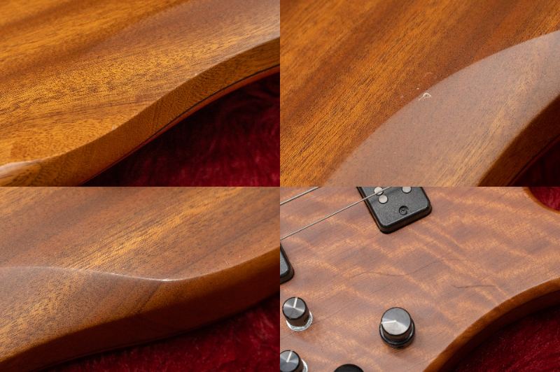 【福利品出清】Swan Custom Bass / Alpha Special 5弦 Bubinga 木紋面 無琴格電貝斯 #AL2201152 4.38kg【GIB 橫濱店】
