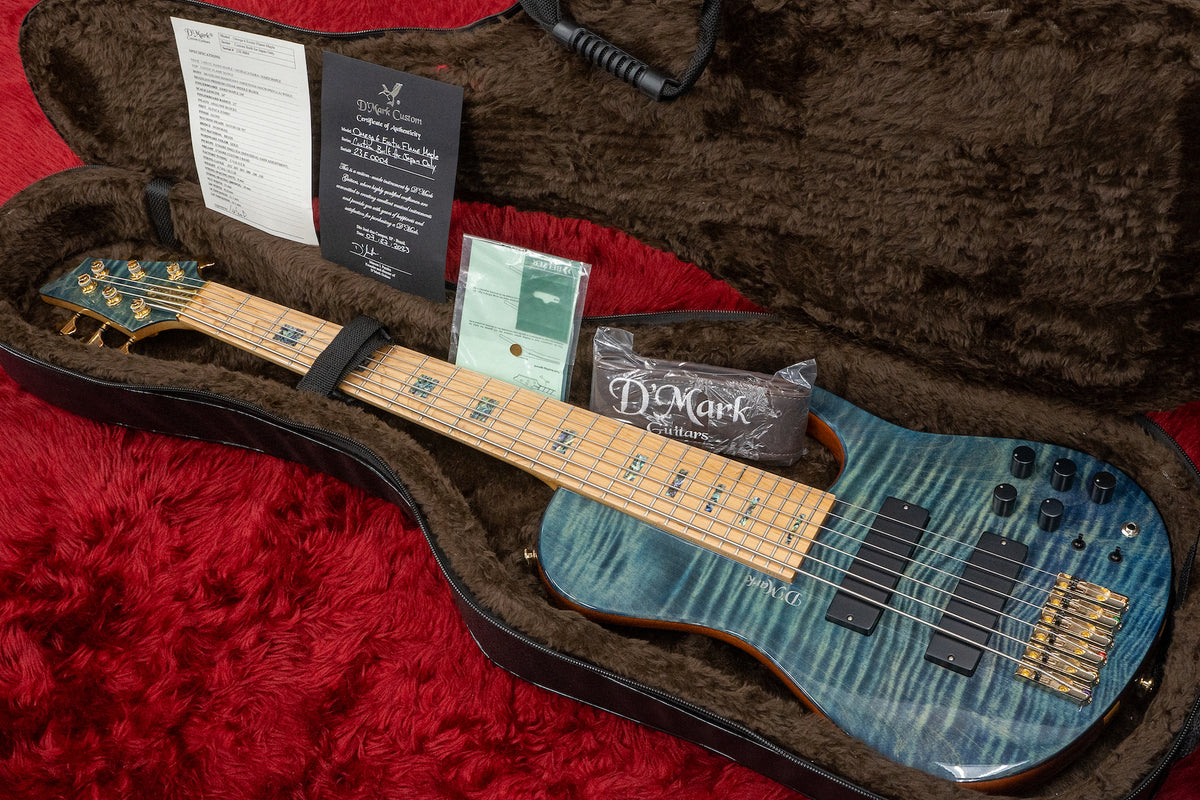 【new】D’mark Guitars / OMEGA 6 Flame maple MASTER SERIES #23A0004 4.63kg【GIB Yokohama】