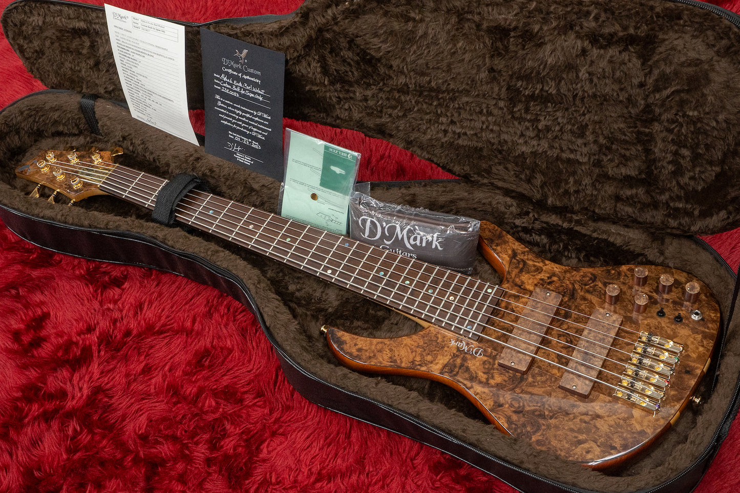【new】D’mark Guitars / Alpha 6 Burly Walnut MASTER SERIES #23E0017 4.37kg【GIB Yokohama】