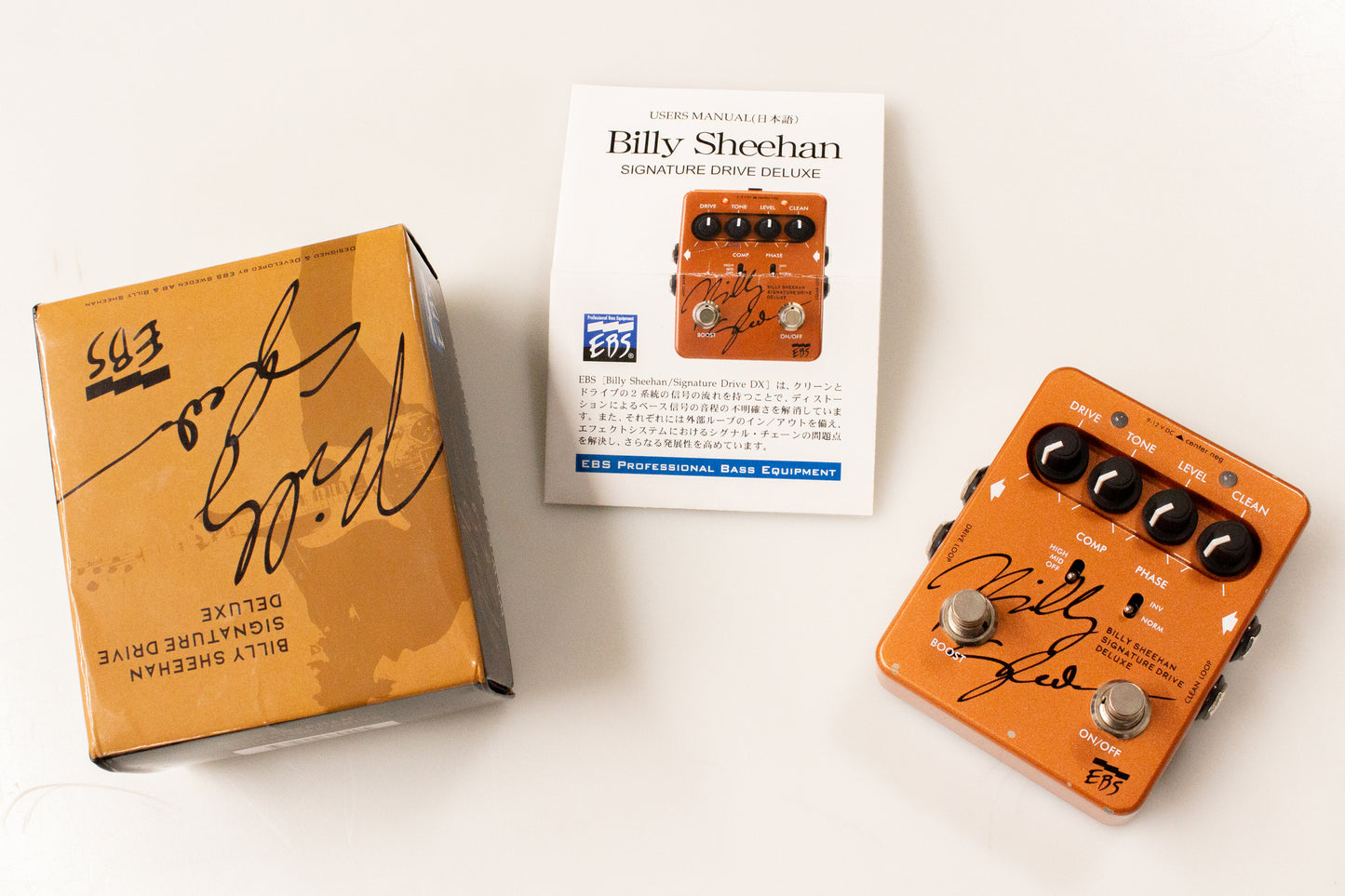 【used】EBS / Billy Sheehan Signature Drive DELUXE【GIB Yokohama】