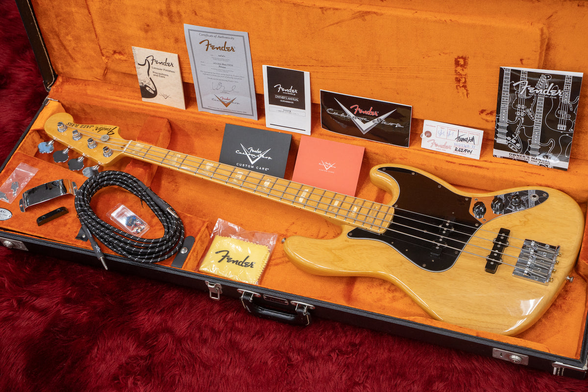 【used】Fender / Custom Shop 70's Jazz Bass NOS NAT/M #R62944 4.095kg【GIB Yokohama】