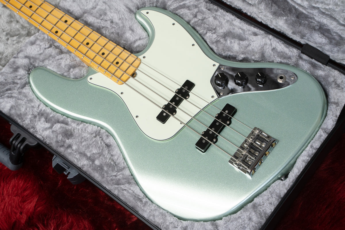 【used】Fender / AMERICAN PROFESSIONAL II Jazz Bass Mystic Surf Green #US20046746 4.205kg【GIB Yokohama】