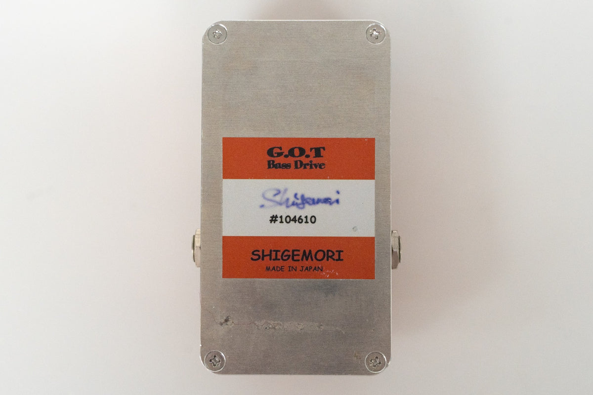 G.O.T Bass Drive ベースエフェクター Shigemori G.O.T Bass Drive