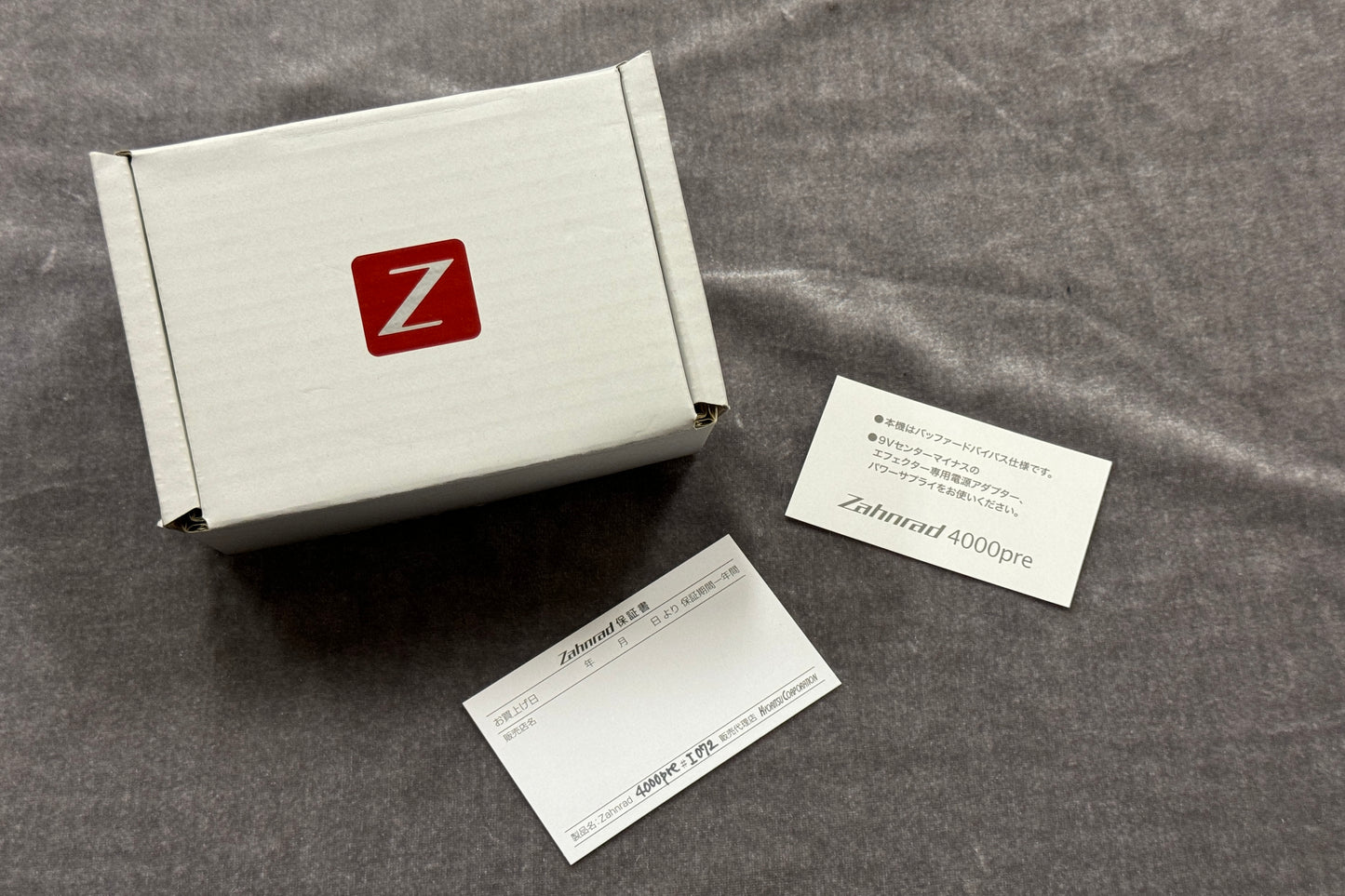 【used】Zahnrad / 4000pre Red【Hyogo store】