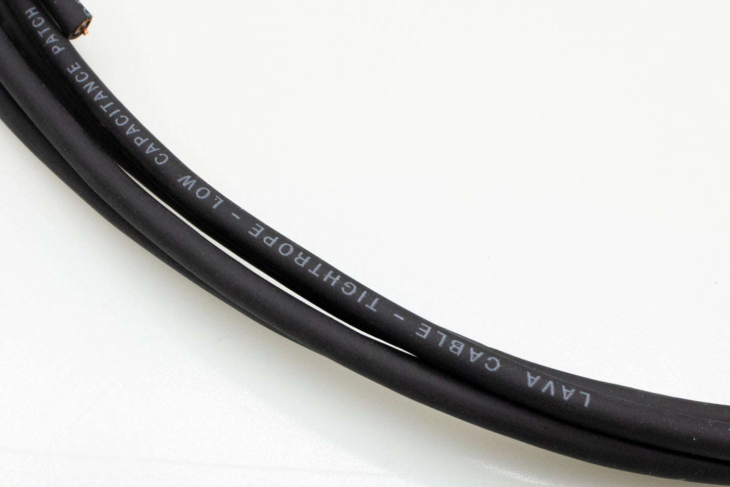 【new】LAVA CABLE / TIGHTROPE SOLDER-FREE 10FT CABLE 10 R/A PLUGS BLACK CABLE【GIB Yokohama】
