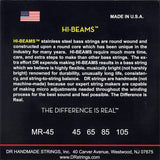 【new】DR STRINGS / HI BEAM Stainless for 4st Bass MR-45 MEDIUM (45-105) 【GIB Yokohama】