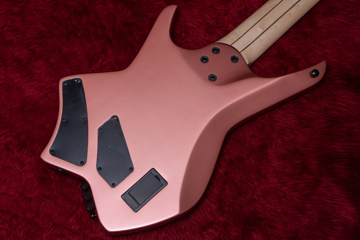 new】HEX Guitars / NB505 Metallic Rose Gold – Bass Shop Geek IN Box