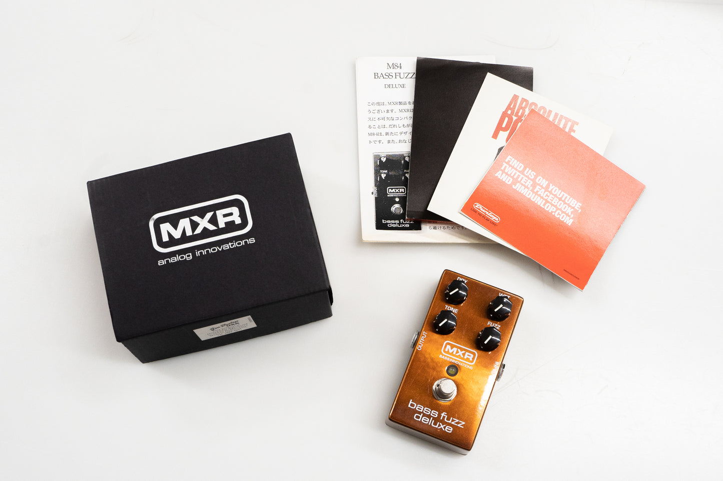 【used】MXR / M84 Bass Fuzz Deluxe【GIB Yokohama】