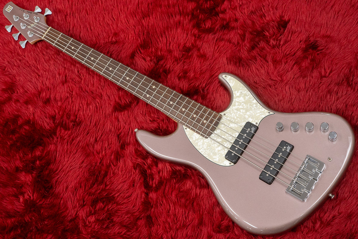 used】Miura Guitars USA / MB-2 5st Burgundy #76 4.215kg【横浜店