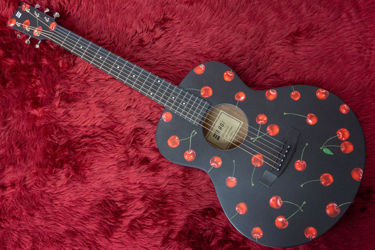 EIKISM Nagi Guitars Cherry Ebony エレアコ new] NAGI GUITARS / cherry Ebony [Yokohama] – Bass Shop Geek IN Box