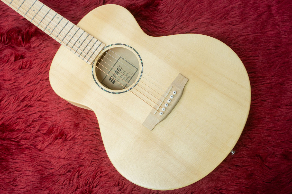【使用少】NAGI GUITARS shiro [Acoustic Model] shiro mini | REGULAR MODEL | NAGI GUITARS