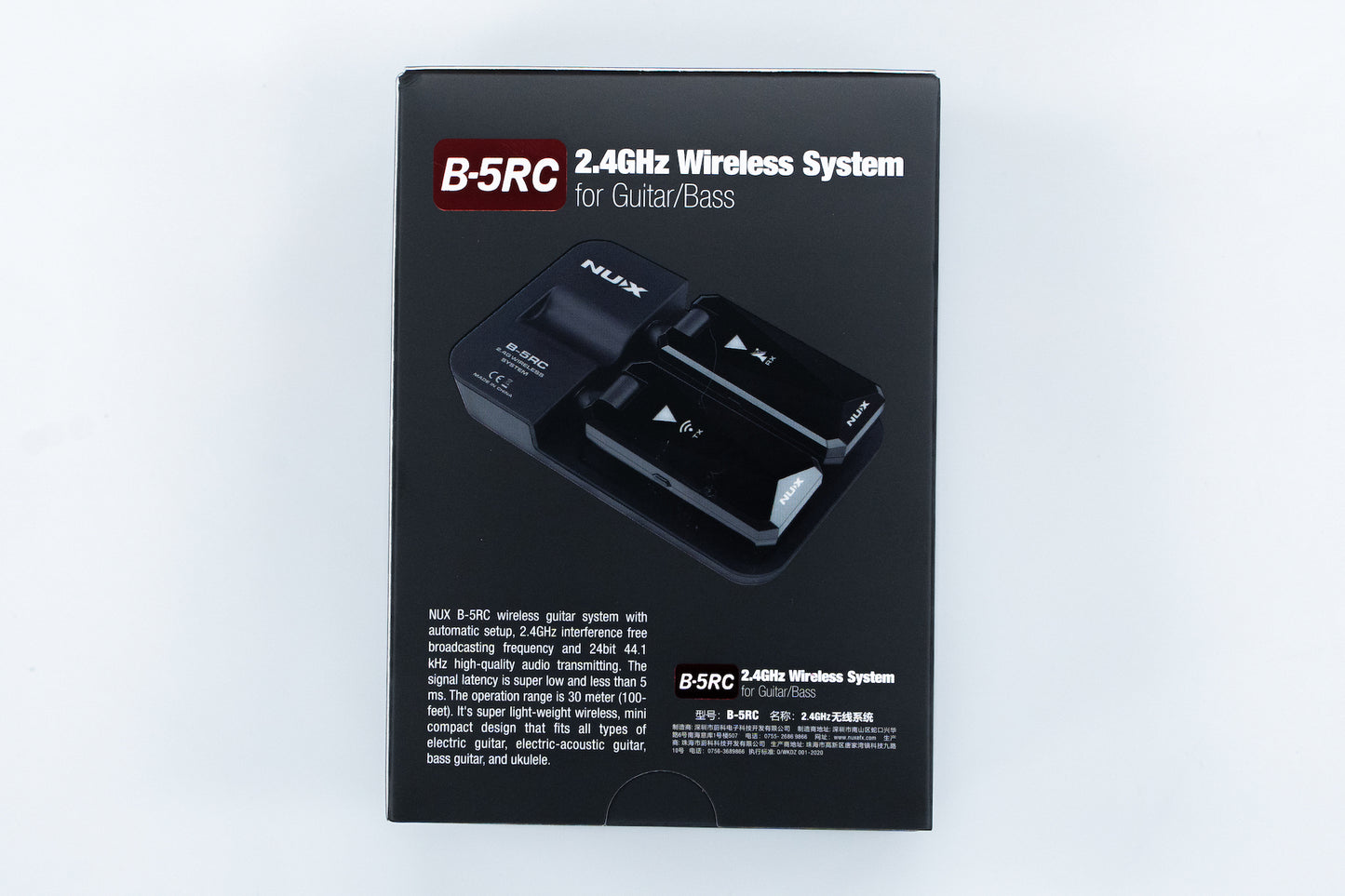 【new】NUX / B-5RC Wireless System【GIB Yokohama】