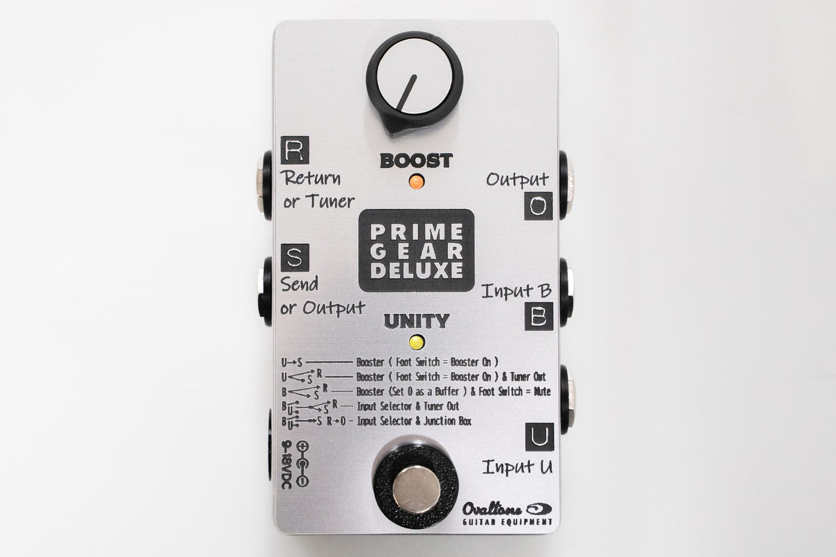 ギター OVALTONE PRIME GEAR PRIME GEAR DELUXE - Ovaltone -handmade effect pedals-