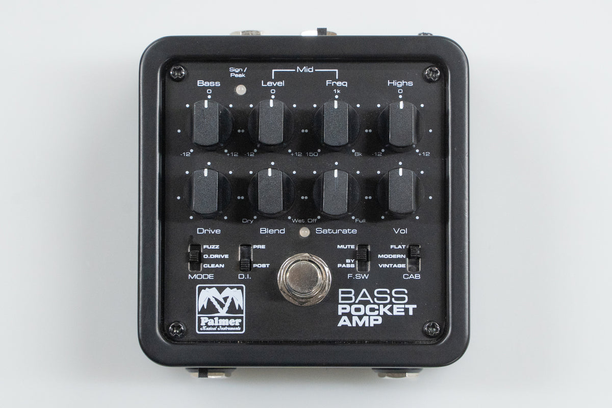Palmer Pocket Amp Bass - Preamplificatore Portatile Per Basso