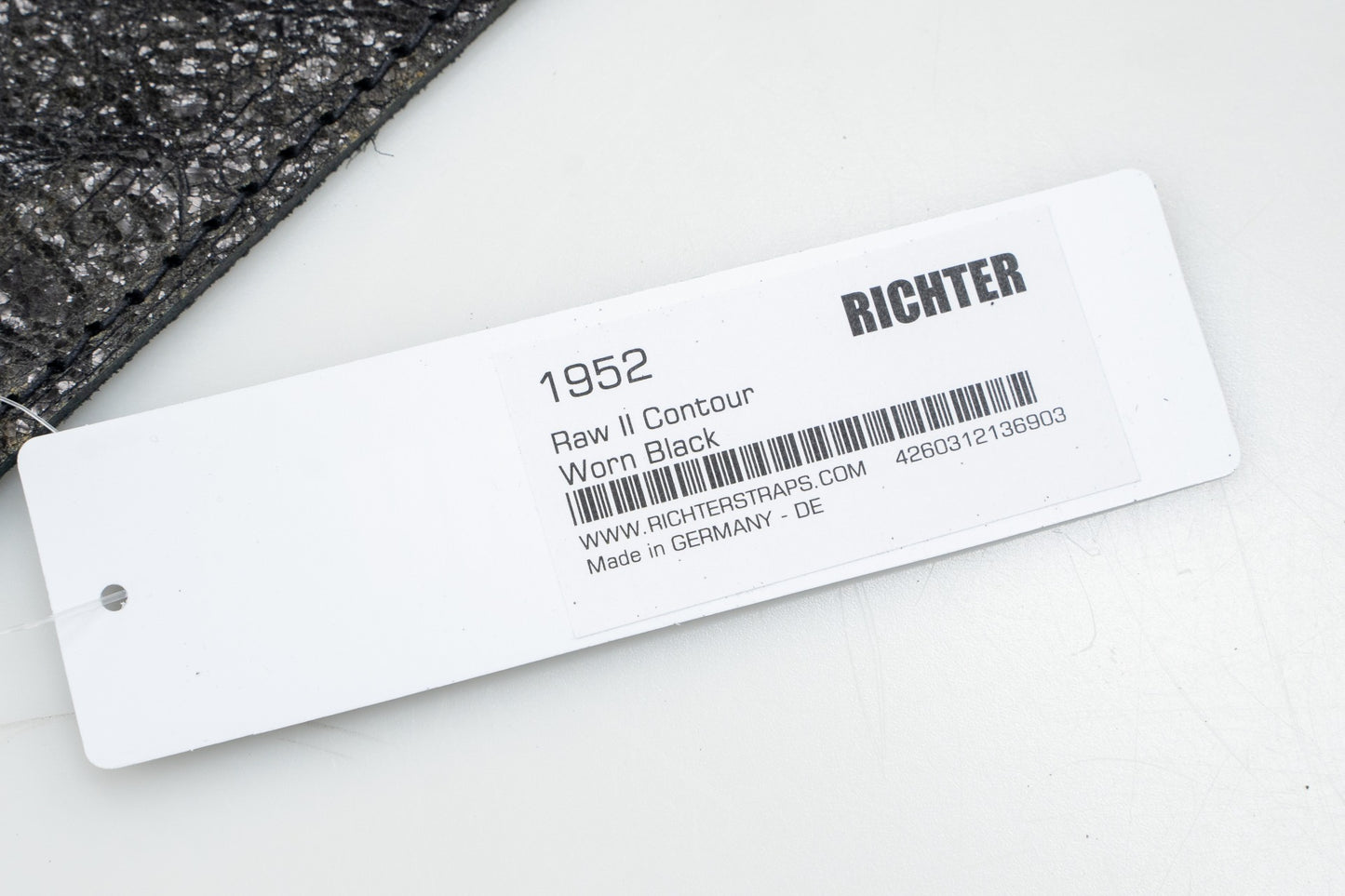 【new】RICHTER / Raw II Contour Worn Black【GIB Yokohama】