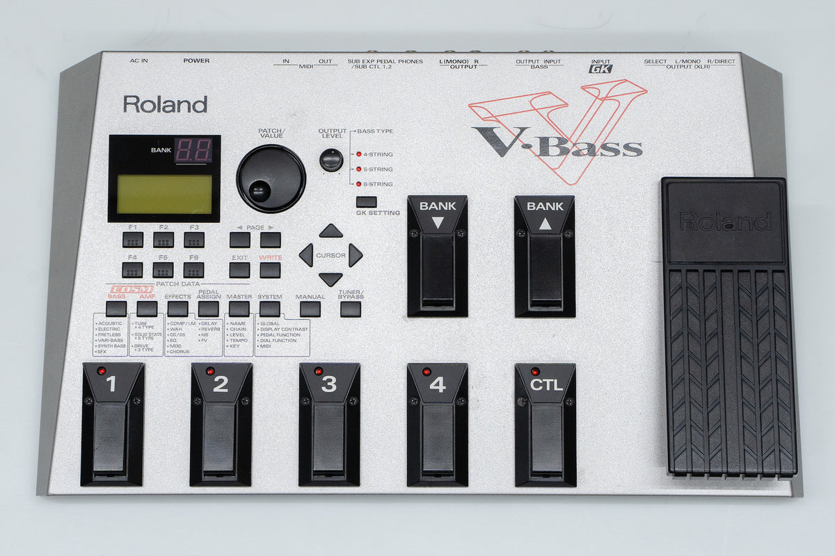 美品 希少 Roland V-Bass System ローランド　シンセサイザー used】Roland / V-Bass【GIB Yokohama】 – Bass Shop Geek IN Box