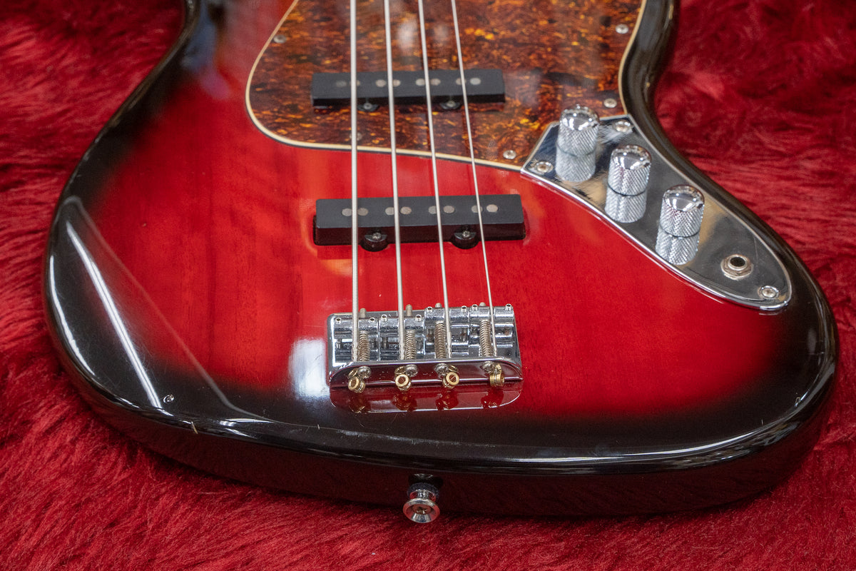 【used】Squier / Jazz Bass 2 Tone Red Burst Standard Series #ICS10007646 3.505kg【GIB Yokohama】