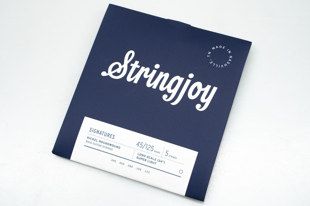 new] Stringjoy / JBN5SL 5st E.Bass Super Light (Nickel) .045/.065/.08 –  Bass Shop Geek IN Box