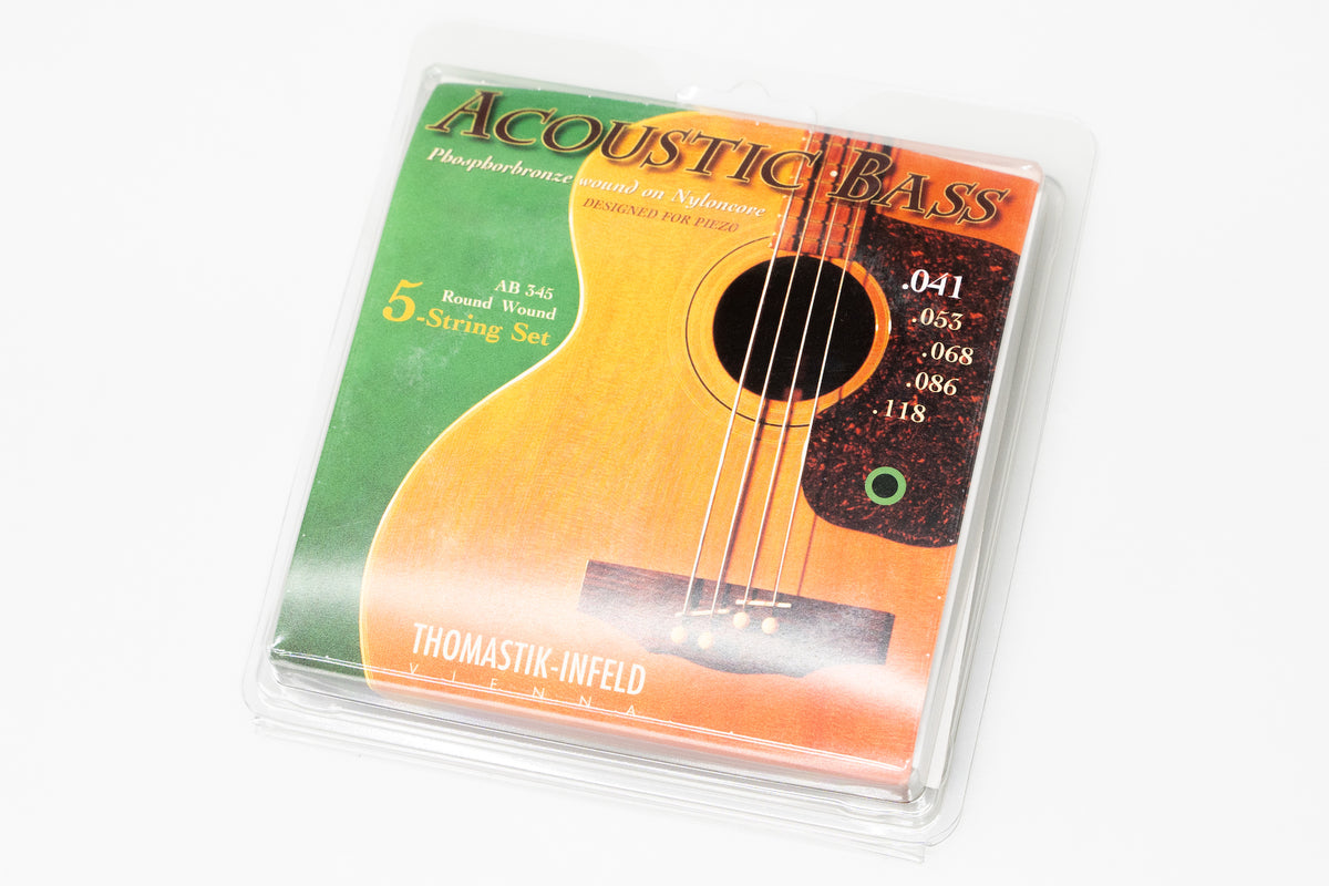 【new】Thomastik Infeld / Acoustic Bass AB345 Round Wound for 5st Long Scale 34"【GIB横浜】