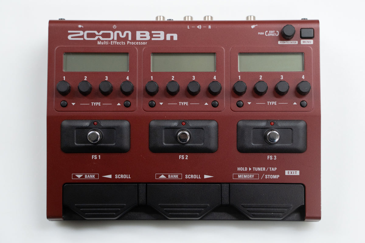 used] ZOOM / B3n [Yokohama store] – Bass Shop Geek IN Box