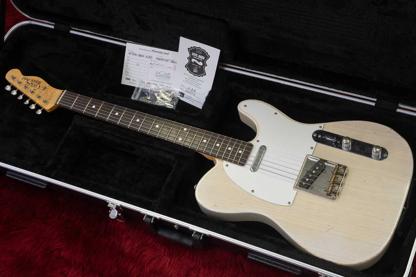【used】Crews Maniac Sound / Vintage Line 59Tele Aged WBD #200713 #200713 3.97kg【GIB Yokohama】