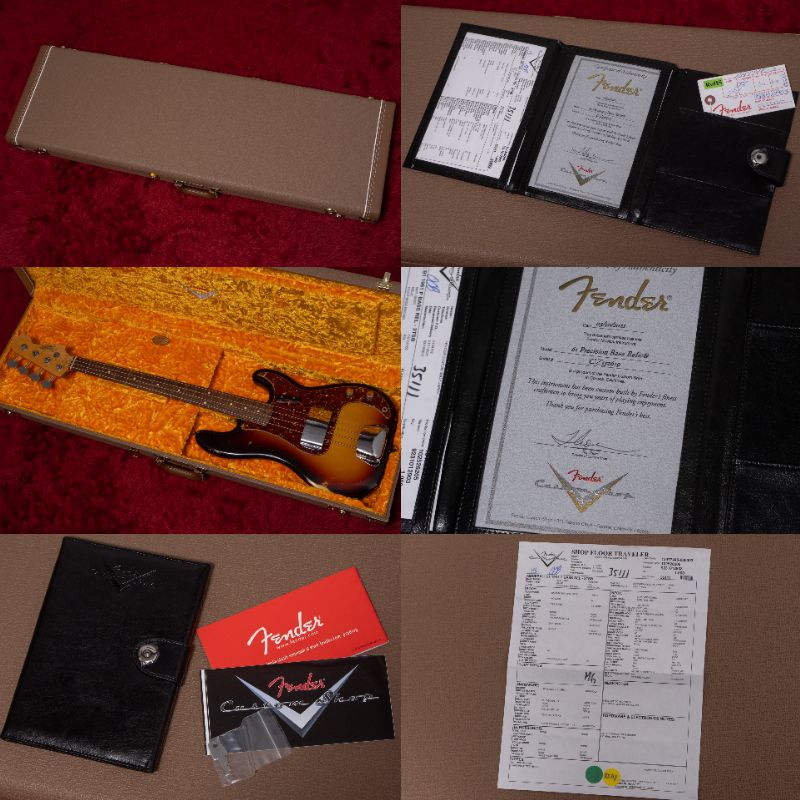 【used】Fender / Custom Shop 61 Precision Bass Relic 2021 3.985kg #CZ552619【GIB Yokohama】