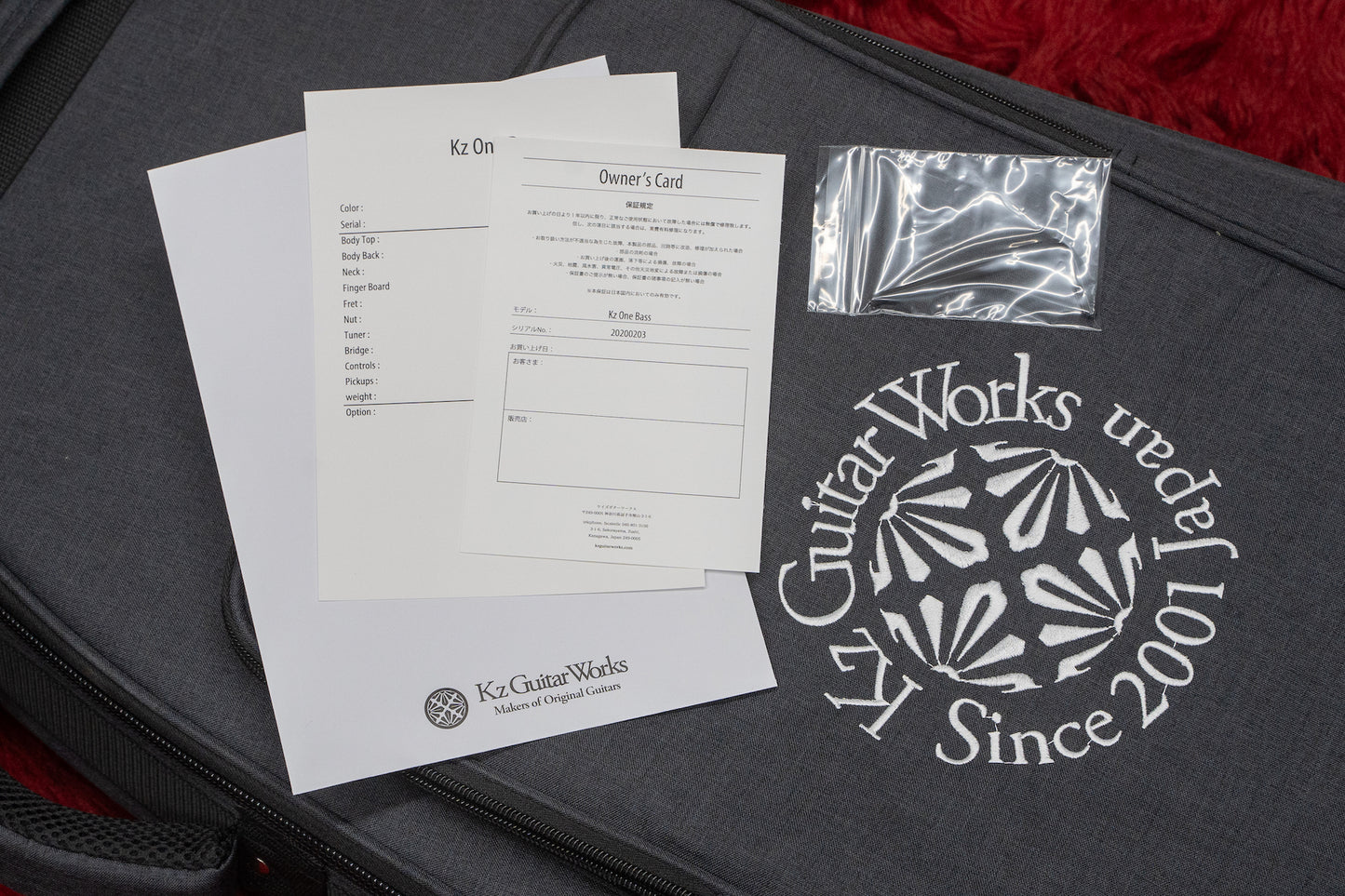 【new】Kz Guitar Works / Kz One Bass #20200203 3.785kg【GIB Yokohama】