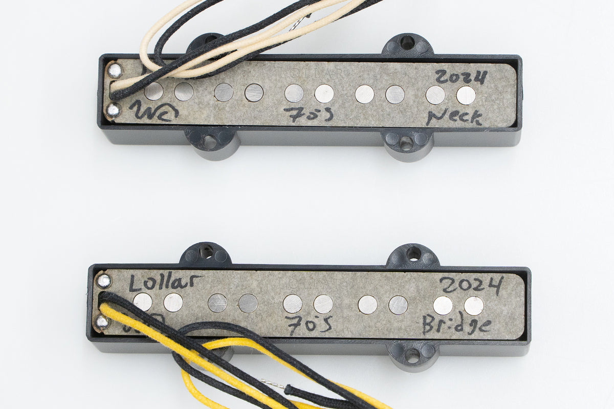 new】Lollar Pickups / 70s Jazz Bass 5-String Pickup Set【GIB
