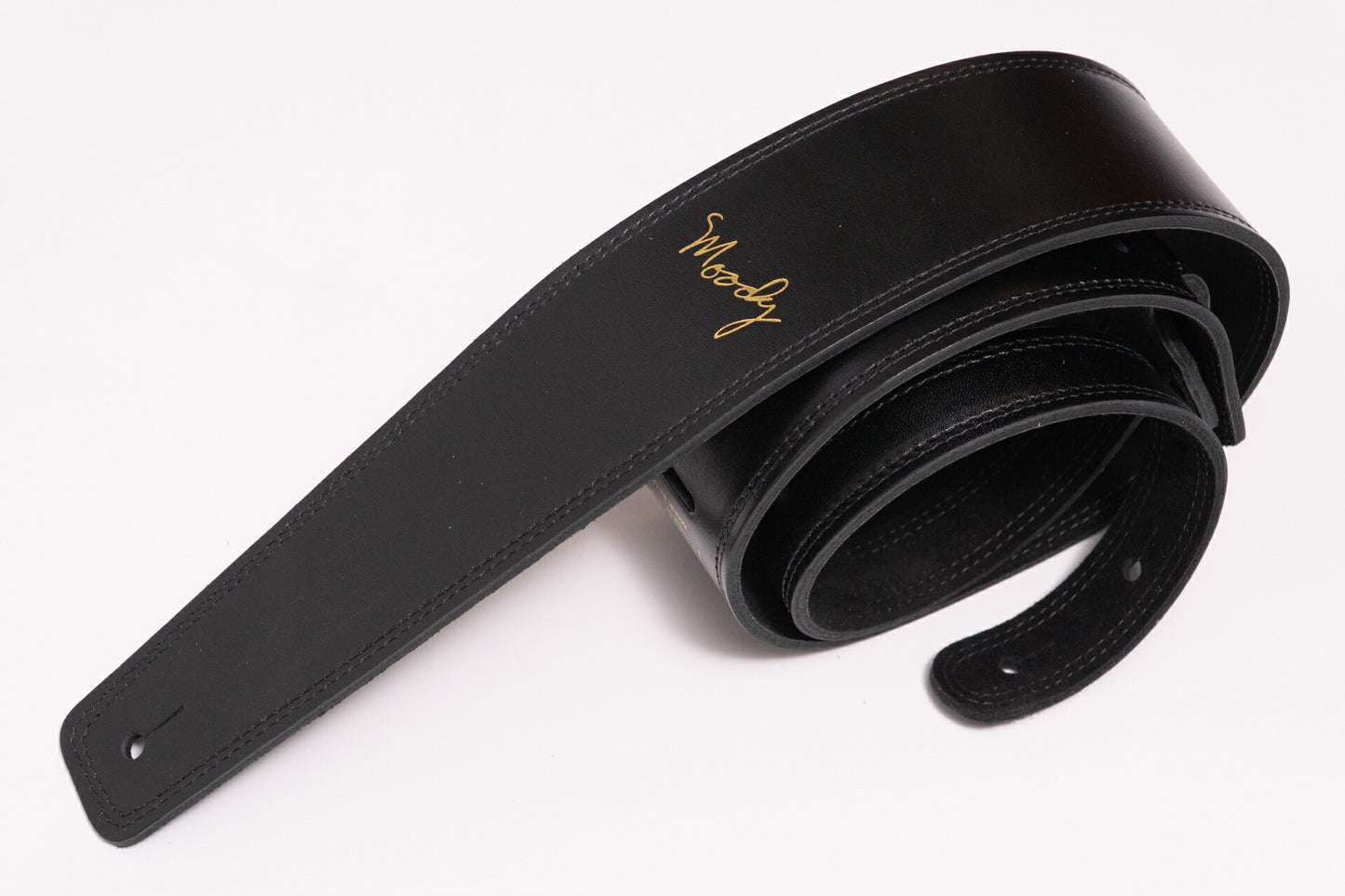 【new】Moody Straps / 2.5 Inch Black / Black Suede Standard Tail【GIB Yokohama】