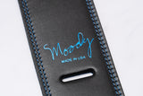 【new】moody Straps / Leather - Leather 2.5"" Long Black / Blue【GIB Yokohama】